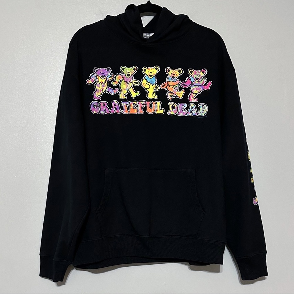 Grateful Dead Dancing Bears Hoodie Size X-Large